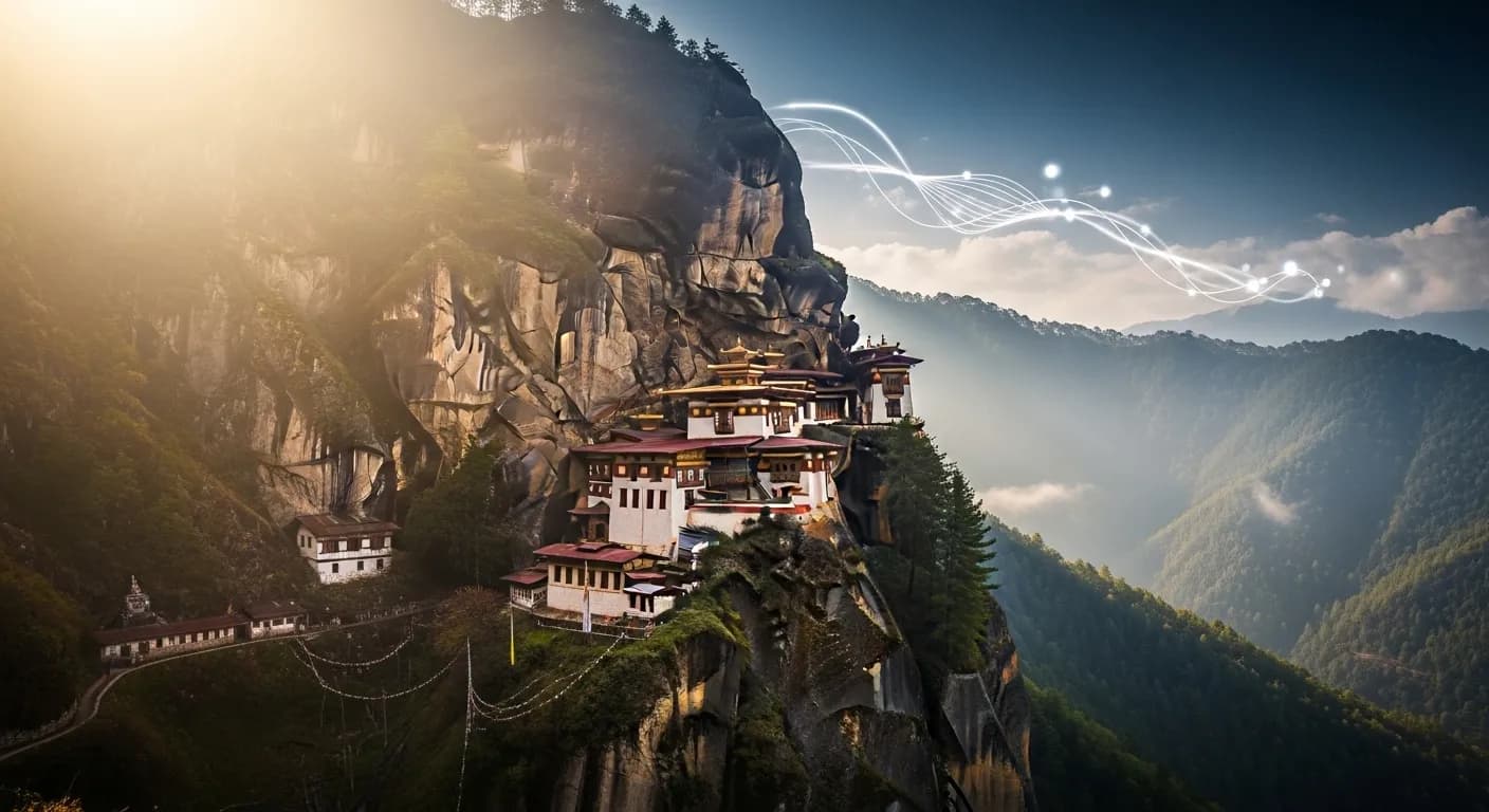 Bhutan's Digital Silk Road: A Comprehensive Guide to Internet, Mobile Networks, and Public WiFi in the Land of the Thunder Dragon landmark