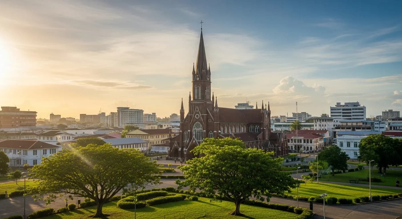 Guyana Online: A Comprehensive Guide to Internet, Mobile Networks, and Public WiFi in 2024 landmark
