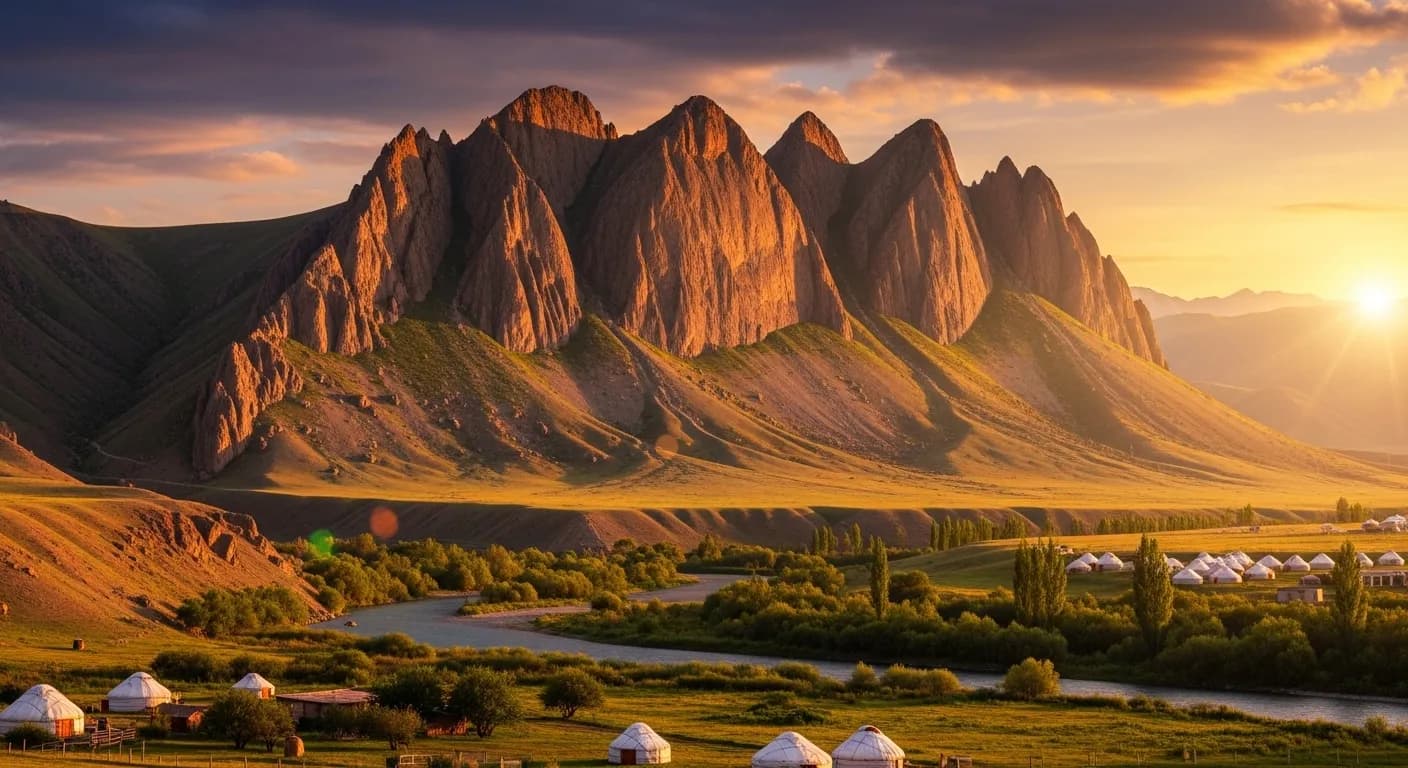 Kyrgyzstan landmark